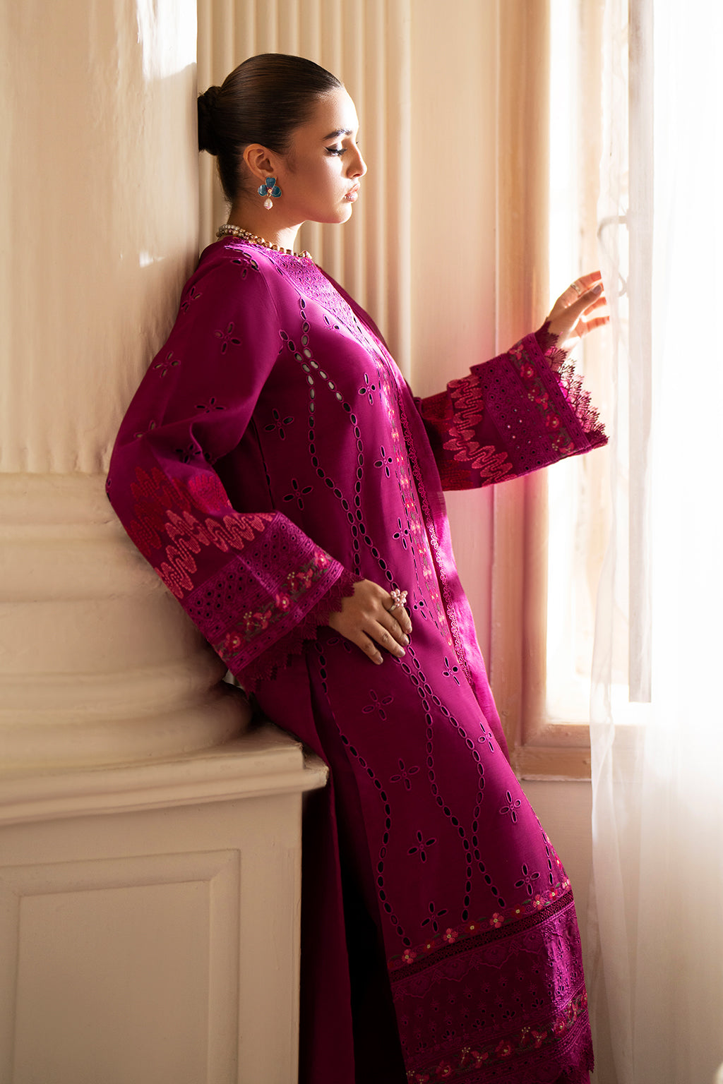 Saad Shaikh | Lumiere Winter |  D-04 Arcilla - Pakistani Designer Dress - by Saad Shaikh | Type: Ladies Clothes - 100% Original at Saira Sultan