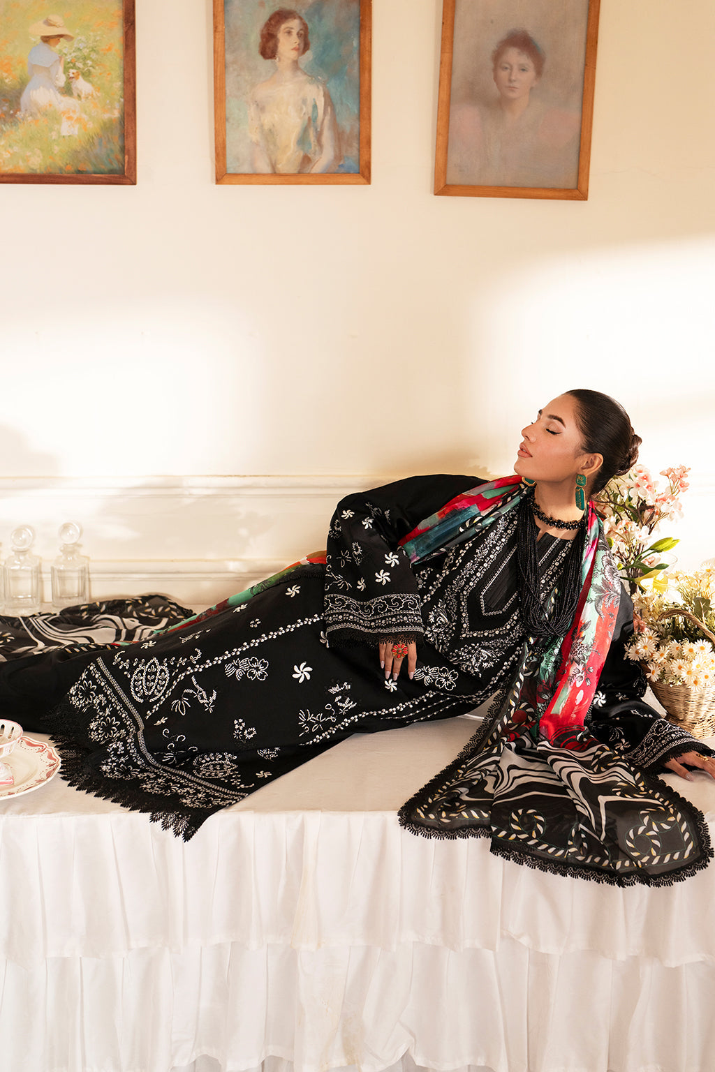 Saad Shaikh | Lumiere Winter |  D-06 Seina - Pakistani Designer Dress - by Saad Shaikh | Type: Ladies Clothes - 100% Original at Saira Sultan