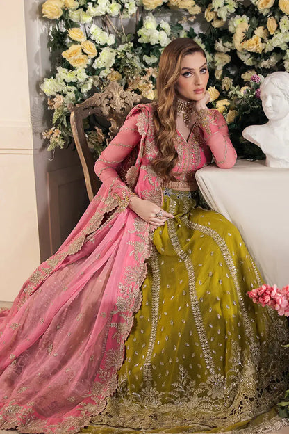 Saad Shaikh | Panache Luxury Chiffon 24 | Taskheer - Pakistani Designer Dress - by Saad Shaikh | Type: Bridal - 100% Original at Saira Sultan