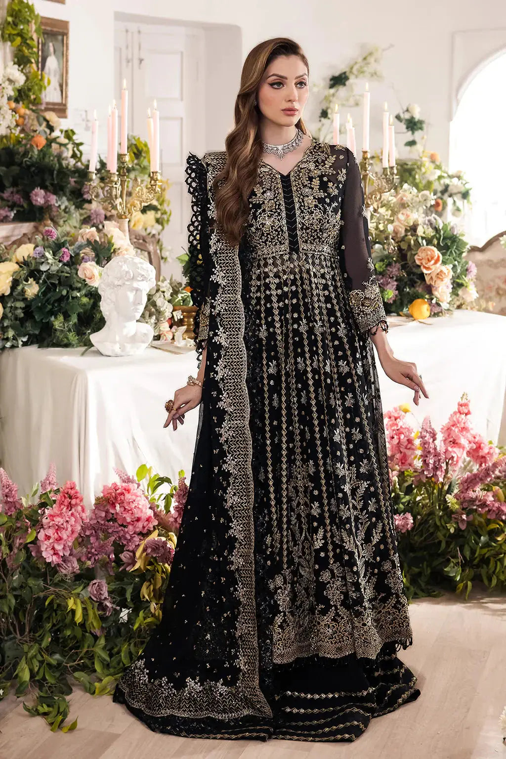 Saad Shaikh | Panache Luxury Chiffon 24 | Rayam - Pakistani Designer Dress - by Saad Shaikh | Type: Bridal - 100% Original at Saira Sultan