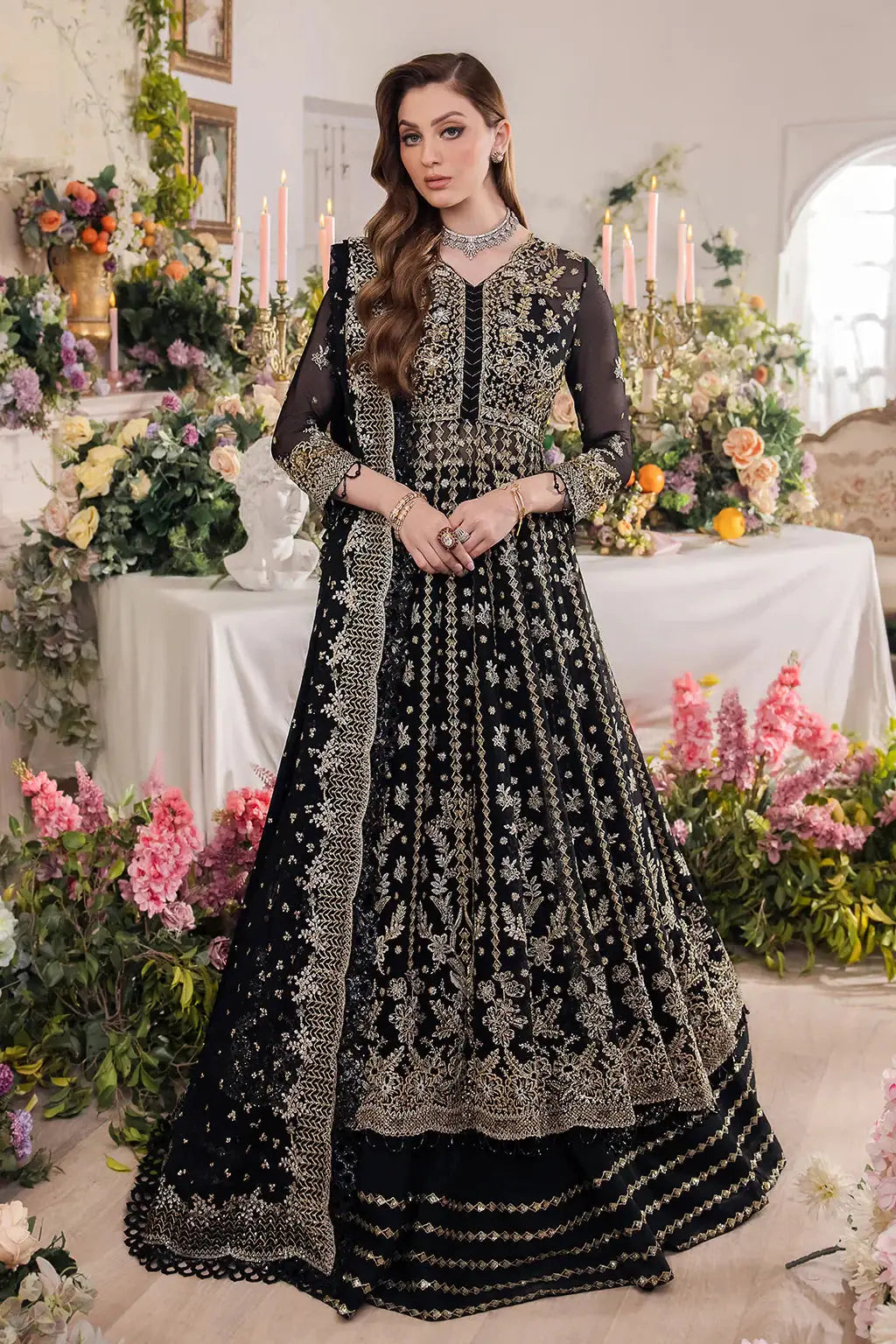 Saad Shaikh | Panache Luxury Chiffon 24 | Rayam - Pakistani Designer Dress - by Saad Shaikh | Type: Bridal - 100% Original at Saira Sultan