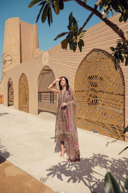Noor by Saadia Asad | Eid Laserkari Lawn 24 | D8 - Pakistani Designer Dress - by Noor by Saadia Asad | Type: Luxury - 100% Original at Saira Sultan