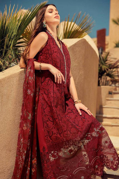 Noor by Saadia Asad | Eid Laserkari Lawn 24 | D1 - Pakistani Designer Dress - by Noor by Saadia Asad | Type: Luxury - 100% Original at Saira Sultan