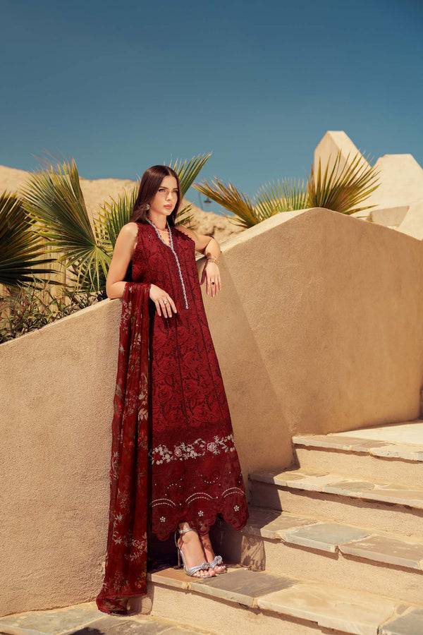 Noor by Saadia Asad | Eid Laserkari Lawn 24 | D1 - Pakistani Designer Dress - by Noor by Saadia Asad | Type: Luxury - 100% Original at Saira Sultan