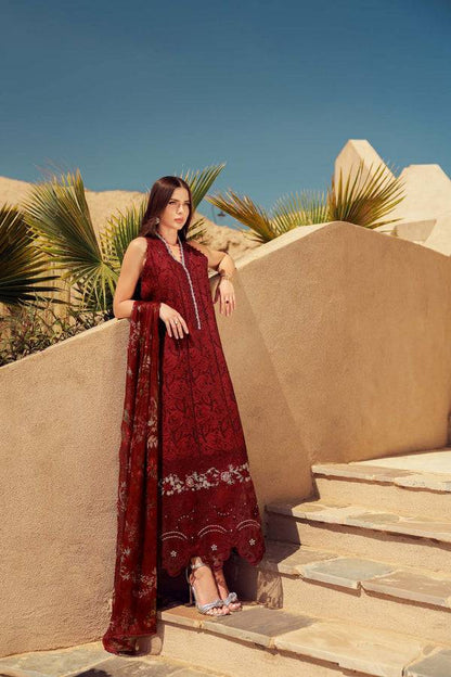 Noor by Saadia Asad | Eid Laserkari Lawn 24 | D1 - Pakistani Designer Dress - by Noor by Saadia Asad | Type: Luxury - 100% Original at Saira Sultan