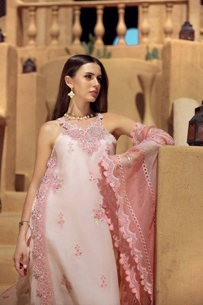 Noor by Saadia Asad | Eid Laserkari Lawn 24 | D5 - Pakistani Designer Dress - by Noor by Saadia Asad | Type: Luxury - 100% Original at Saira Sultan