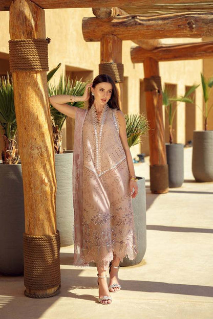 Noor by Saadia Asad | Eid Laserkari Lawn 24 | D10 - Pakistani Designer Dress - by Noor by Saadia Asad | Type: Luxury - 100% Original at Saira Sultan