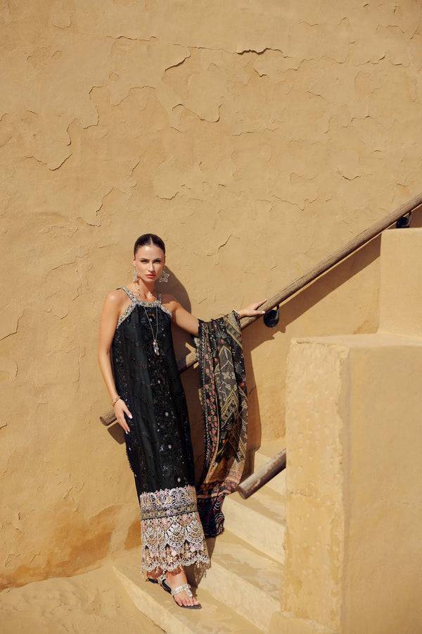 Noor by Saadia Asad | Eid Laserkari Lawn 24 | D6 - Pakistani Designer Dress - by Noor by Saadia Asad | Type: Luxury - 100% Original at Saira Sultan