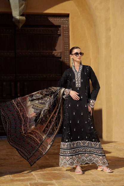 Noor by Saadia Asad | Eid Laserkari Lawn 24 | D6 - Pakistani Designer Dress - by Noor by Saadia Asad | Type: Luxury - 100% Original at Saira Sultan