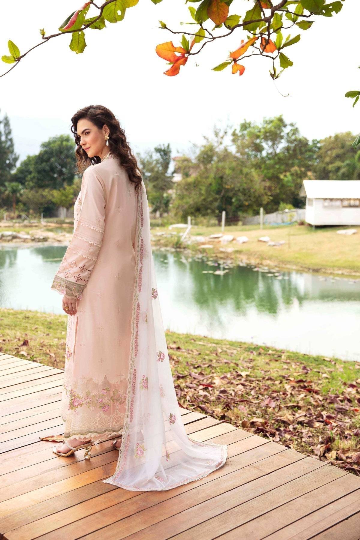 Sable Vogue | Luxury Lawn 24 | Asmara - Pakistani Designer Dress - by Sable Vogue | Type: Luxury - 100% Original at Saira Sultan
