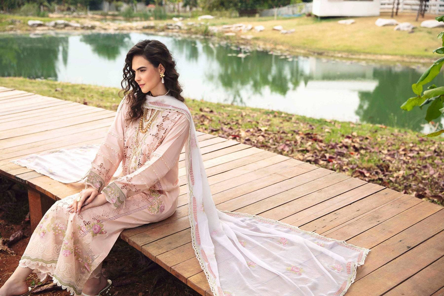 Sable Vogue | Luxury Lawn 24 | Asmara - Pakistani Designer Dress - by Sable Vogue | Type: Luxury - 100% Original at Saira Sultan