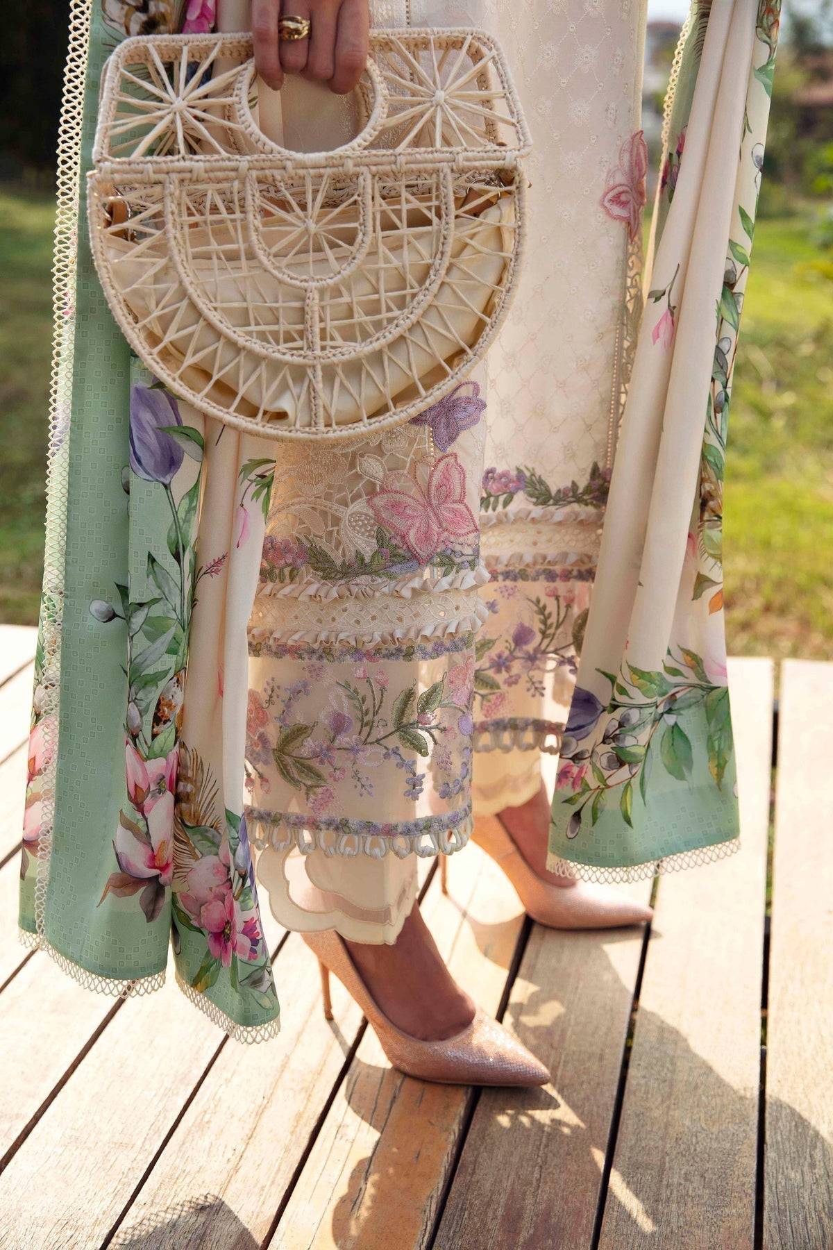 Sable Vogue | Luxury Lawn 24 | Ivy - Pakistani Designer Dress - by Sable Vogue | Type: Luxury - 100% Original at Saira Sultan