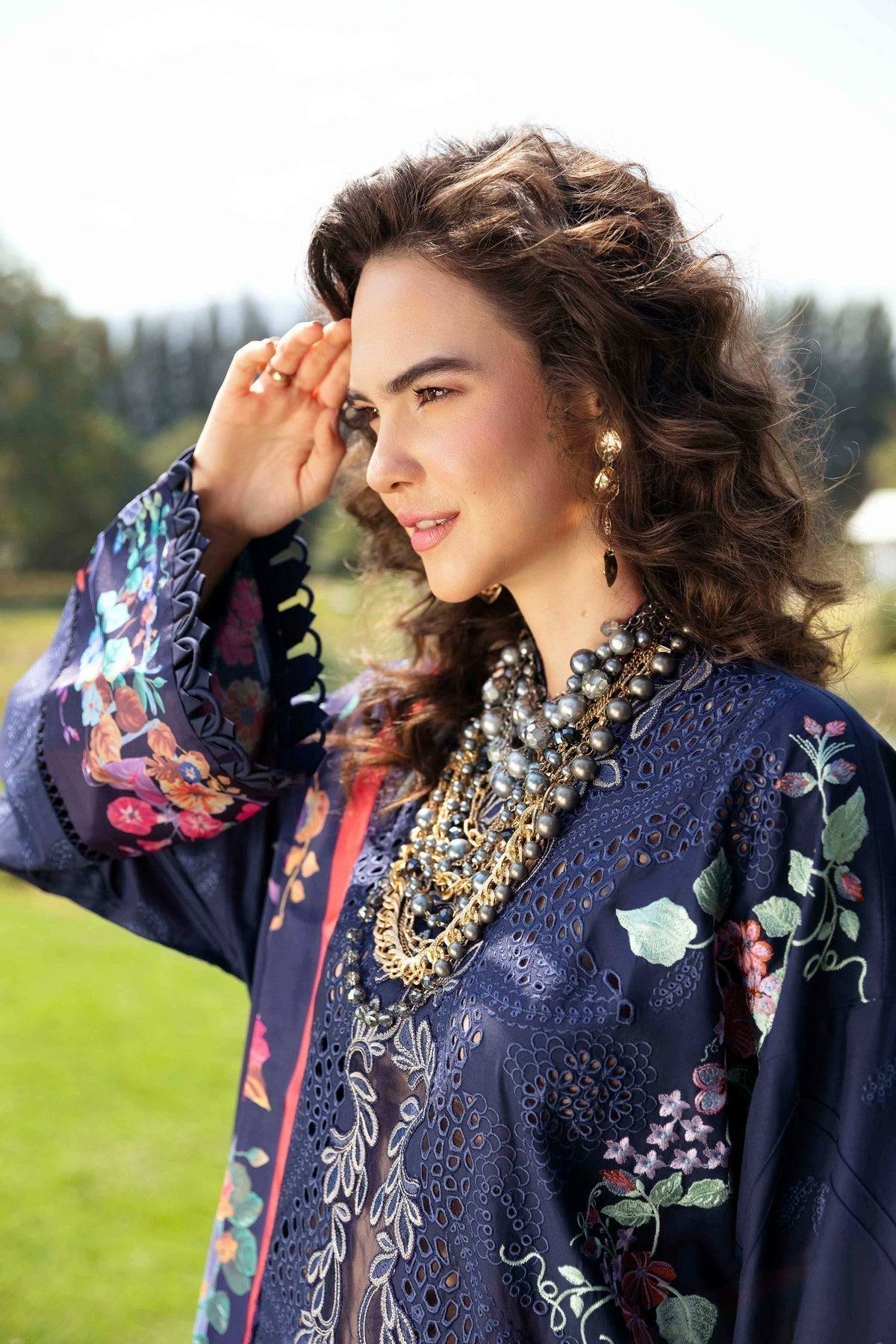 Sable Vogue | Luxury Lawn 24 | Blossom - Pakistani Designer Dress - by Sable Vogue | Type: Luxury - 100% Original at Saira Sultan