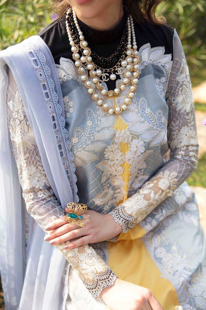Sable Vogue | Luxury Lawn 24 | Leena - Pakistani Designer Dress - by Sable Vogue | Type: Luxury - 100% Original at Saira Sultan