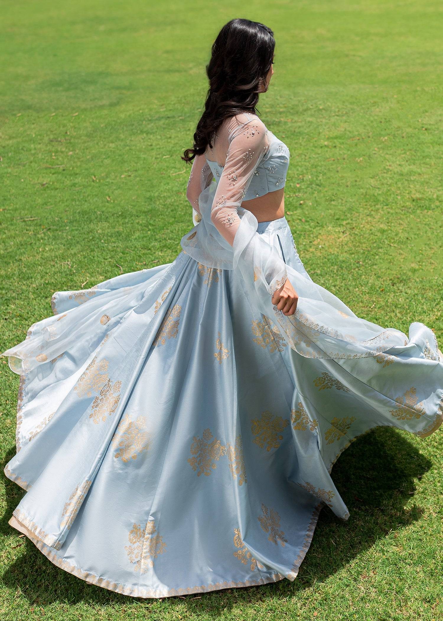 Sadaf Fawad Khan | Zinnia Festive Formals | Ahlah - Pakistani Designer Dress - by Sadaf Fawad Khan | Type: Formal - 100% Original at Saira Sultan