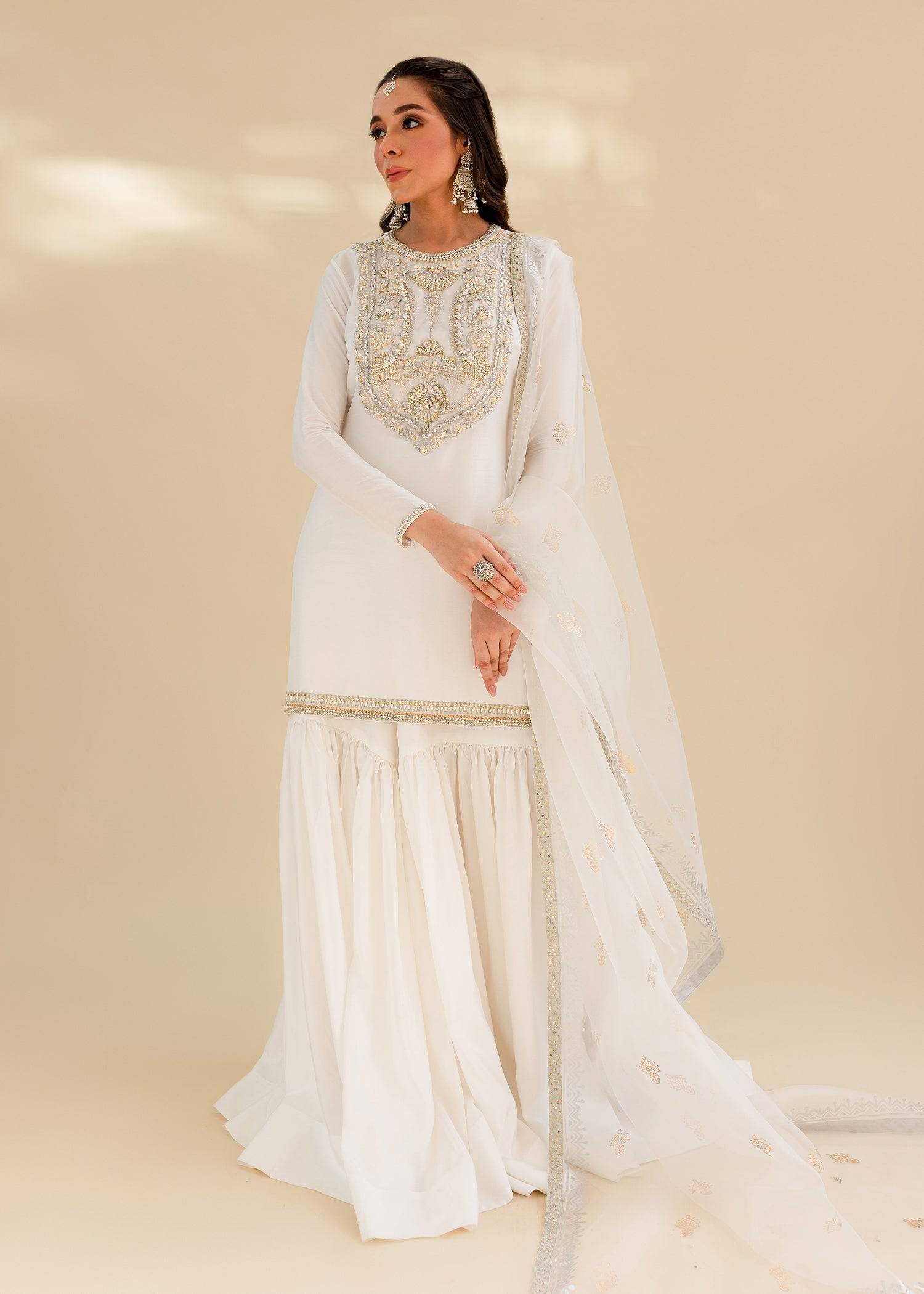 Sadaf Fawad Khan | Zinnia Festive Formals | Zarin - Pakistani Designer Dress - by Sadaf Fawad Khan | Type: Formal - 100% Original at Saira Sultan