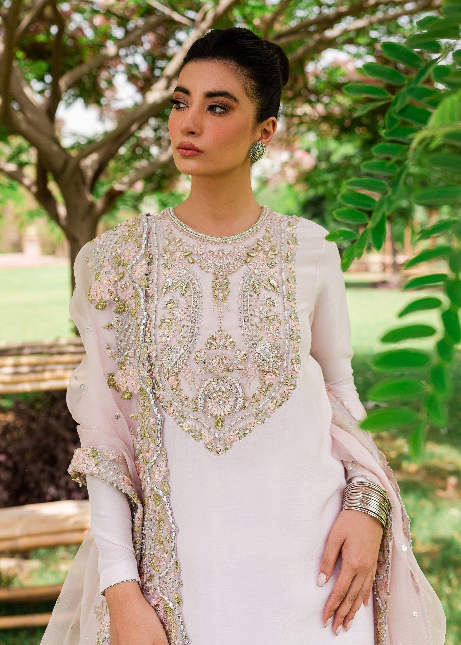 Sadaf Fawad Khan | Zinnia Festive Formals | Mehr - Pakistani Designer Dress - by Sadaf Fawad Khan | Type: Formal - 100% Original at Saira Sultan