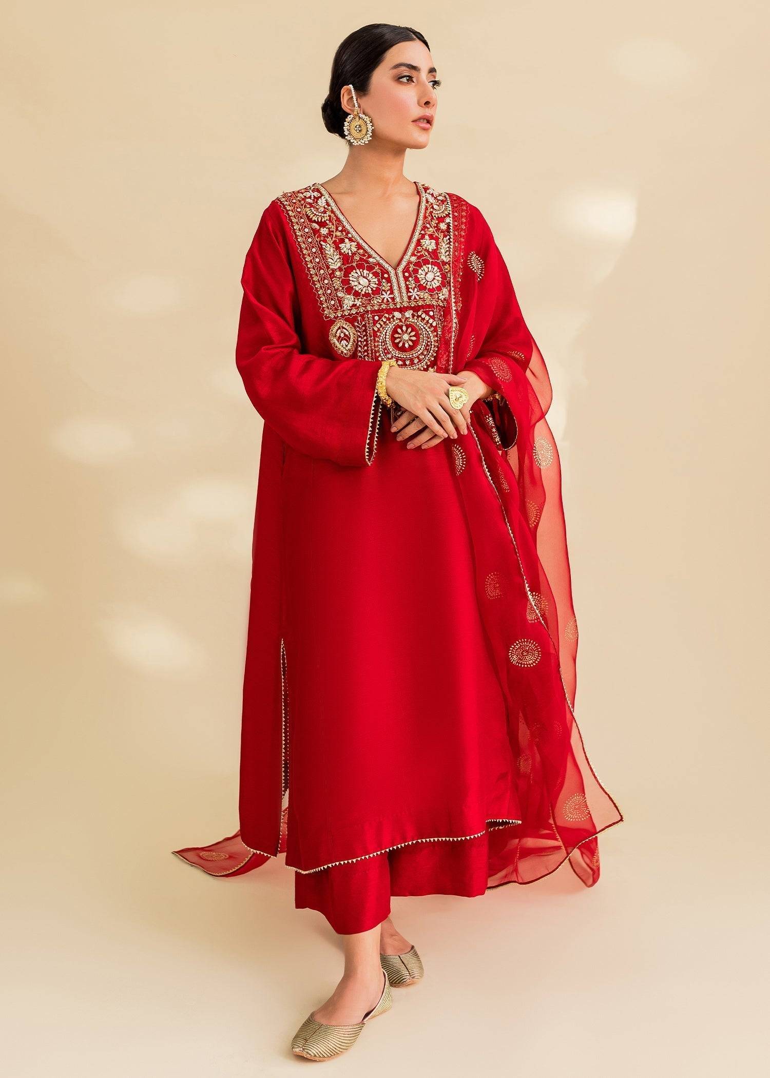 Sadaf Fawad Khan | Zinnia Festive Formals | Aalia - Pakistani Designer Dress - by Sadaf Fawad Khan | Type: Formal - 100% Original at Saira Sultan