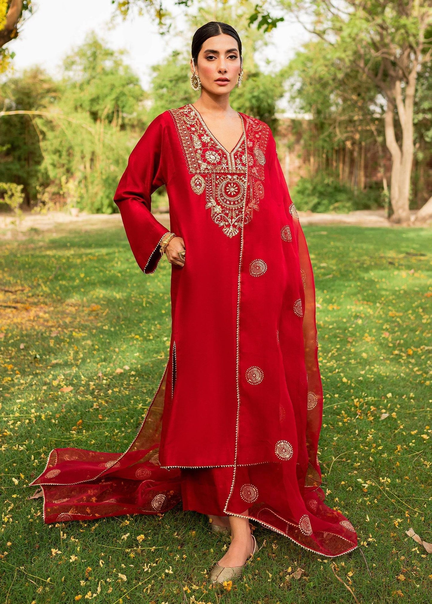 Sadaf Fawad Khan | Zinnia Festive Formals | Aalia - Pakistani Designer Dress - by Sadaf Fawad Khan | Type: Formal - 100% Original at Saira Sultan