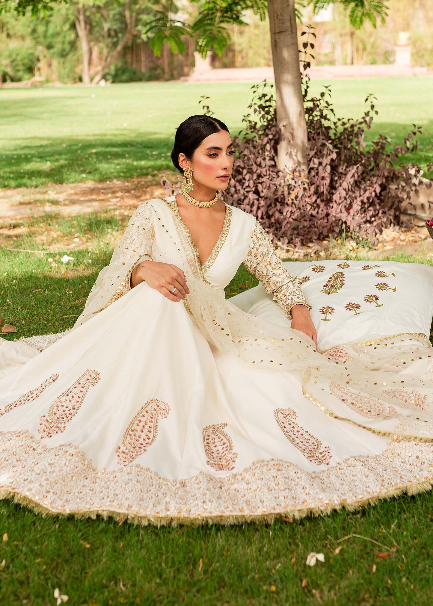 Sadaf Fawad Khan | Zinnia Festive Formals | Zene - Pakistani Designer Dress - by Sadaf Fawad Khan | Type: Formal - 100% Original at Saira Sultan