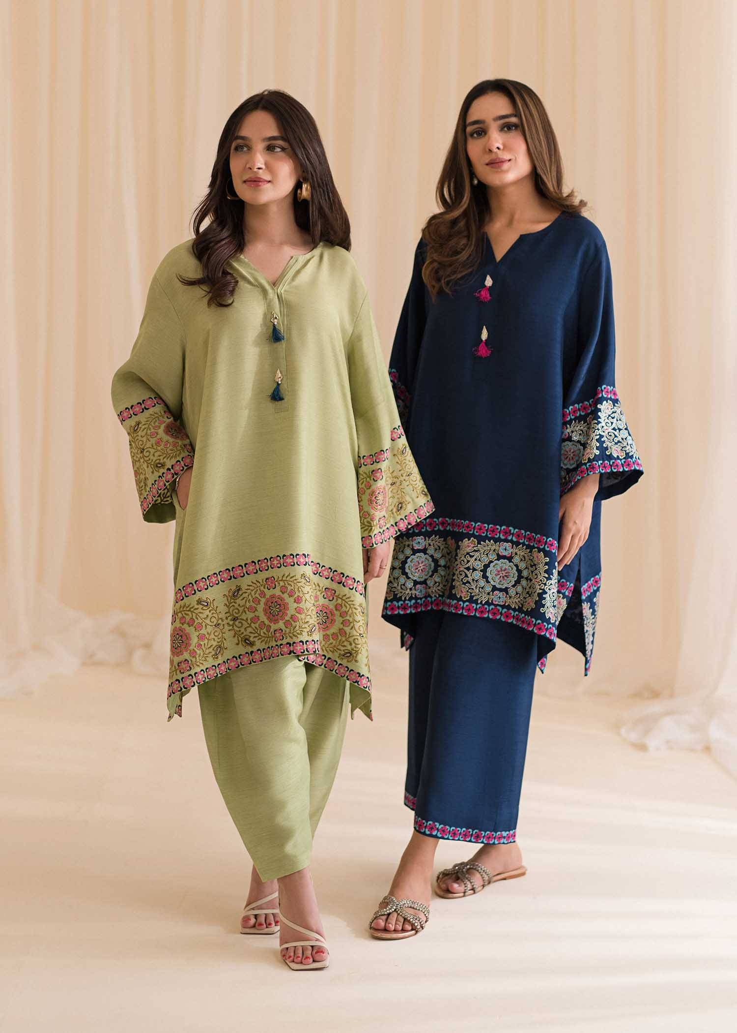 Sadaf Fawad Khan | Lyla Festive Pret | Moonlight - Pakistani Designer Dress - by Sadaf Fawad Khan | Type: Formal - 100% Original at Saira Sultan