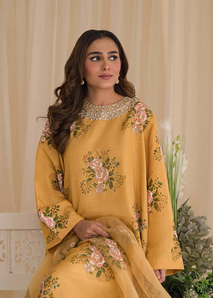 Sadaf Fawad Khan | Lyla Festive Pret | Lemon Zest - Pakistani Designer Dress - by Sadaf Fawad Khan | Type: Formal - 100% Original at Saira Sultan