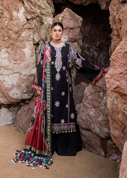 Sadaf Fawad Khan | Siraa Luxury Lawn 24| Nuha (A) - Pakistani Designer Dress - by Sadaf Fawad Khan | Type: Luxury - 100% Original at Saira Sultan
