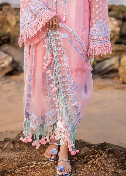 Sadaf Fawad Khan | Siraa Luxury Lawn 24| Amira (B) - Pakistani Designer Dress - by Sadaf Fawad Khan | Type: Luxury - 100% Original at Saira Sultan