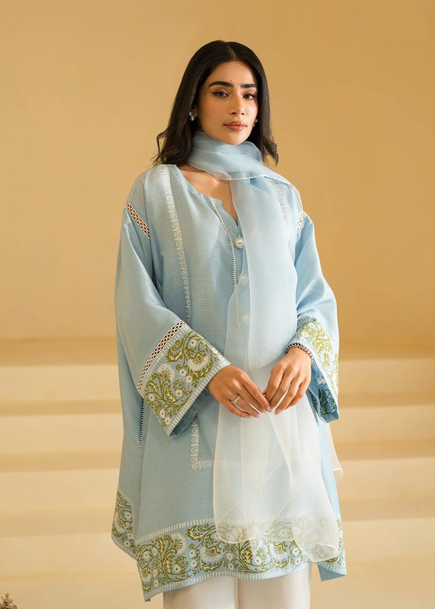 Sadaf Fawad Khan | Eid Pret 24 | Lara - Pakistani Designer Dress - by Sadaf Fawad Khan | Type: Formal - 100% Original at Saira Sultan