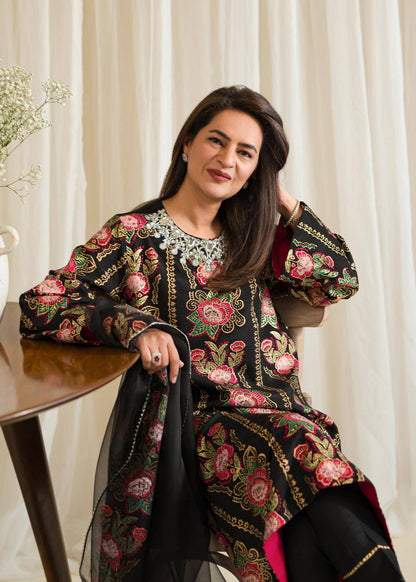 Sadaf Fawad Khan | Eid Pret 24 | Zaria - Pakistani Designer Dress - by Sadaf Fawad Khan | Type: Formal - 100% Original at Saira Sultan