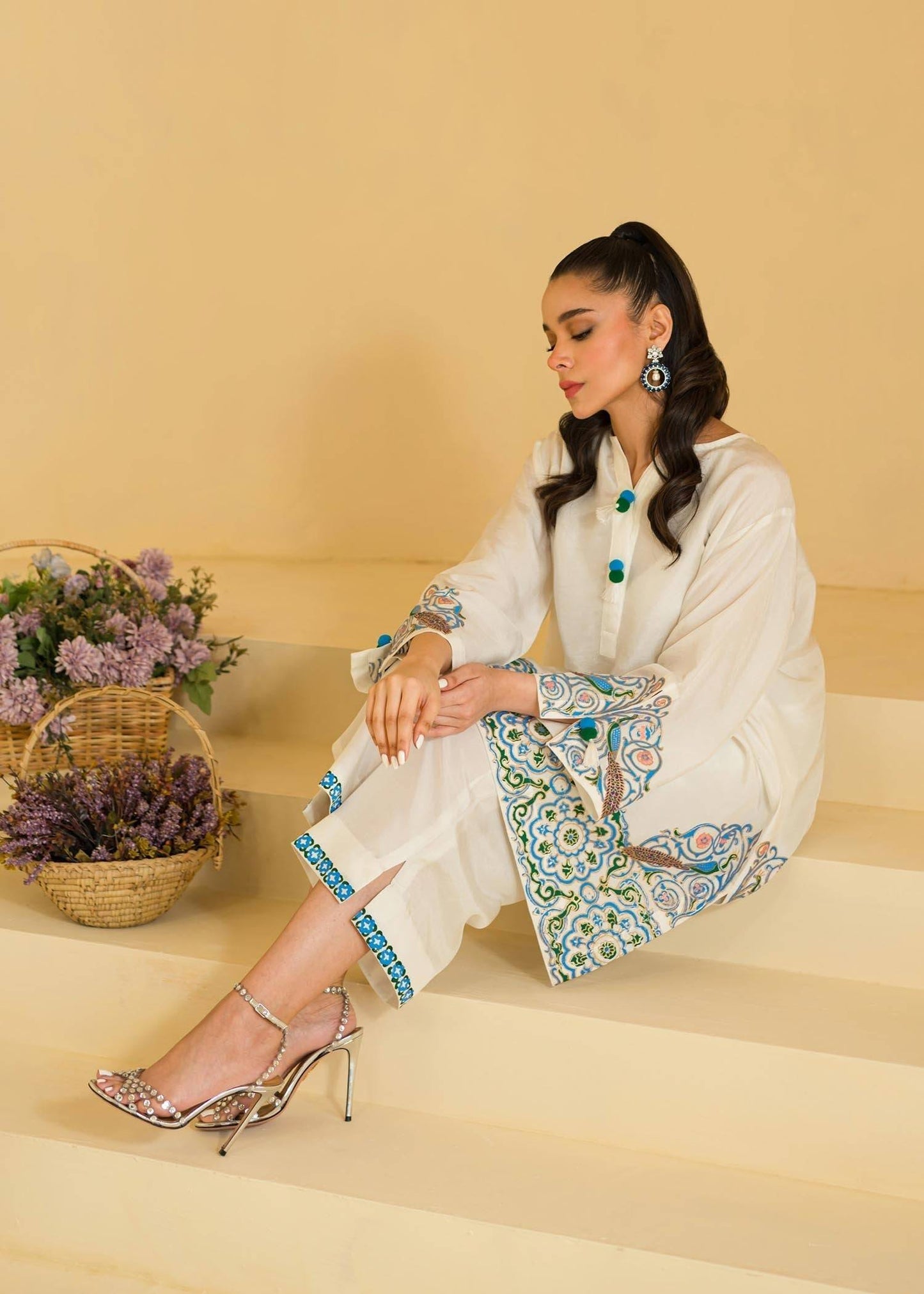 Sadaf Fawad Khan | Eid Pret 24 | Nia - Pakistani Designer Dress - by Sadaf Fawad Khan | Type: Formal - 100% Original at Saira Sultan