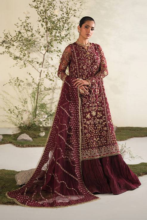 Saffron | Celeste Festive Edit 24 | Rosette - Pakistani Designer Dress - by Saffron | Type: Formal - 100% Original at Saira Sultan