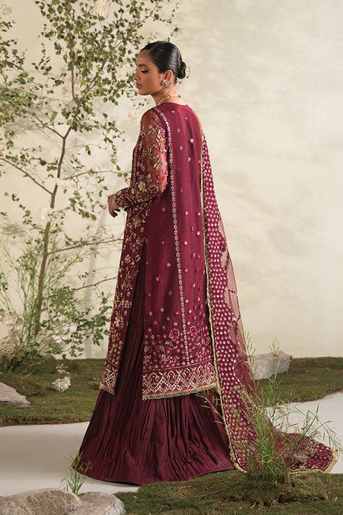Saffron | Celeste Festive Edit 24 | Rosette - Pakistani Designer Dress - by Saffron | Type: Formal - 100% Original at Saira Sultan