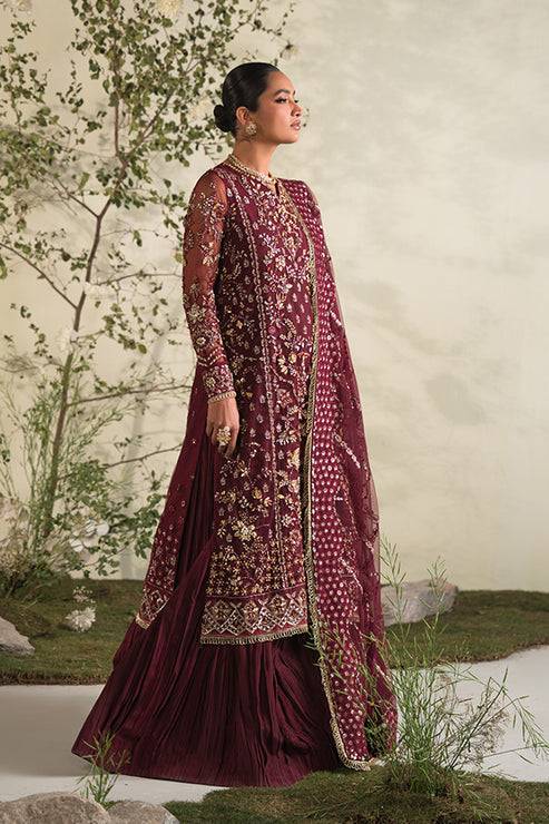 Saffron | Celeste Festive Edit 24 | Rosette - Pakistani Designer Dress - by Saffron | Type: Formal - 100% Original at Saira Sultan