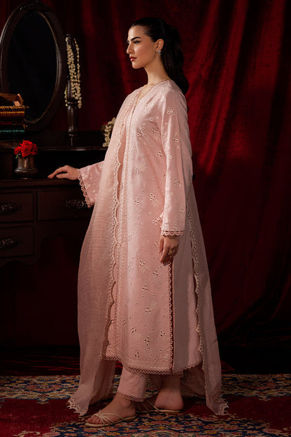 Saffron | Celestial Fall 24 | PETAL MIST XL Pink Khaddar
