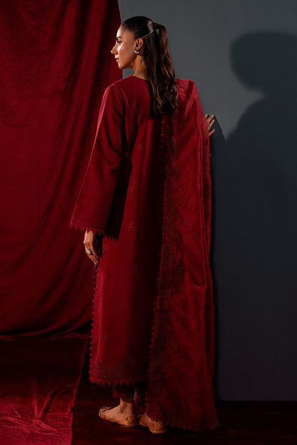 Saffron | Celestial Fall 24 | RUBY FABLE S Haute Red Khaddar