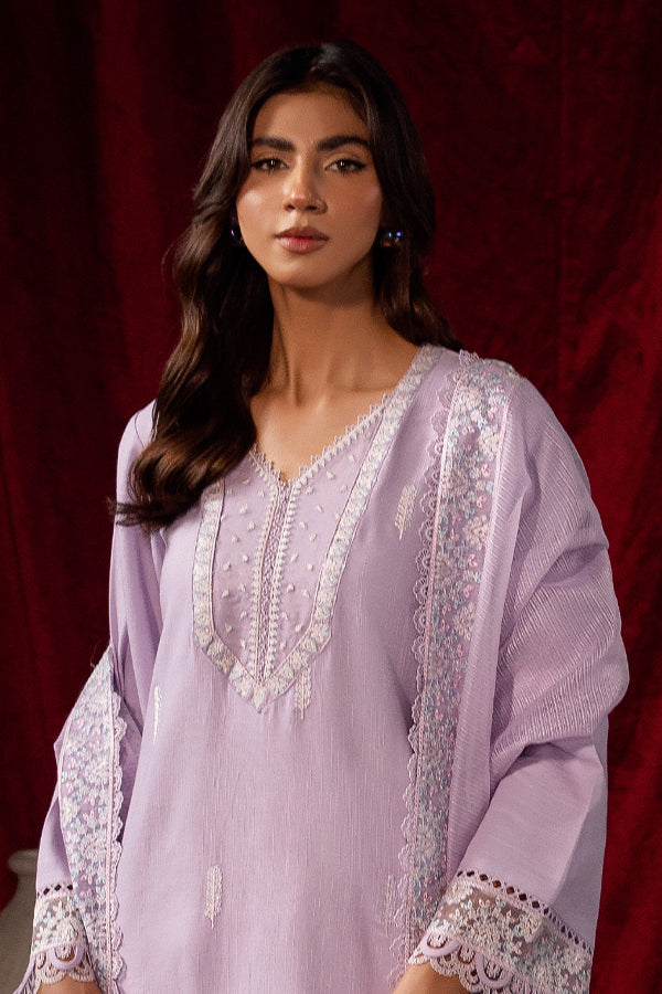 Saffron | Celestial Fall 24 | LILY BLOOM L Lilac Khaddar