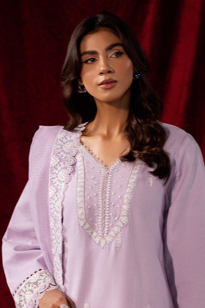 Saffron | Celestial Fall 24 | LILY BLOOM M Lilac Khaddar