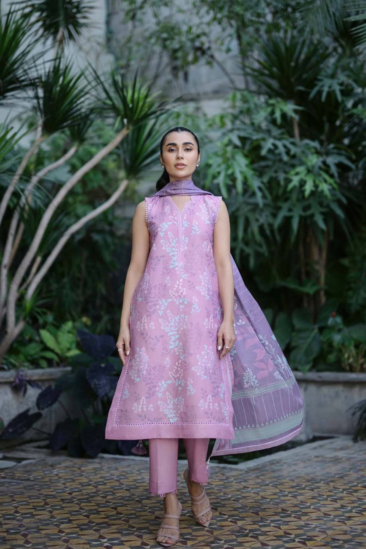 Sahar | Print Edit SS24 | P-07 - Pakistani Designer Dress - by Sahar | Type: Luxury - 100% Original at Saira Sultan