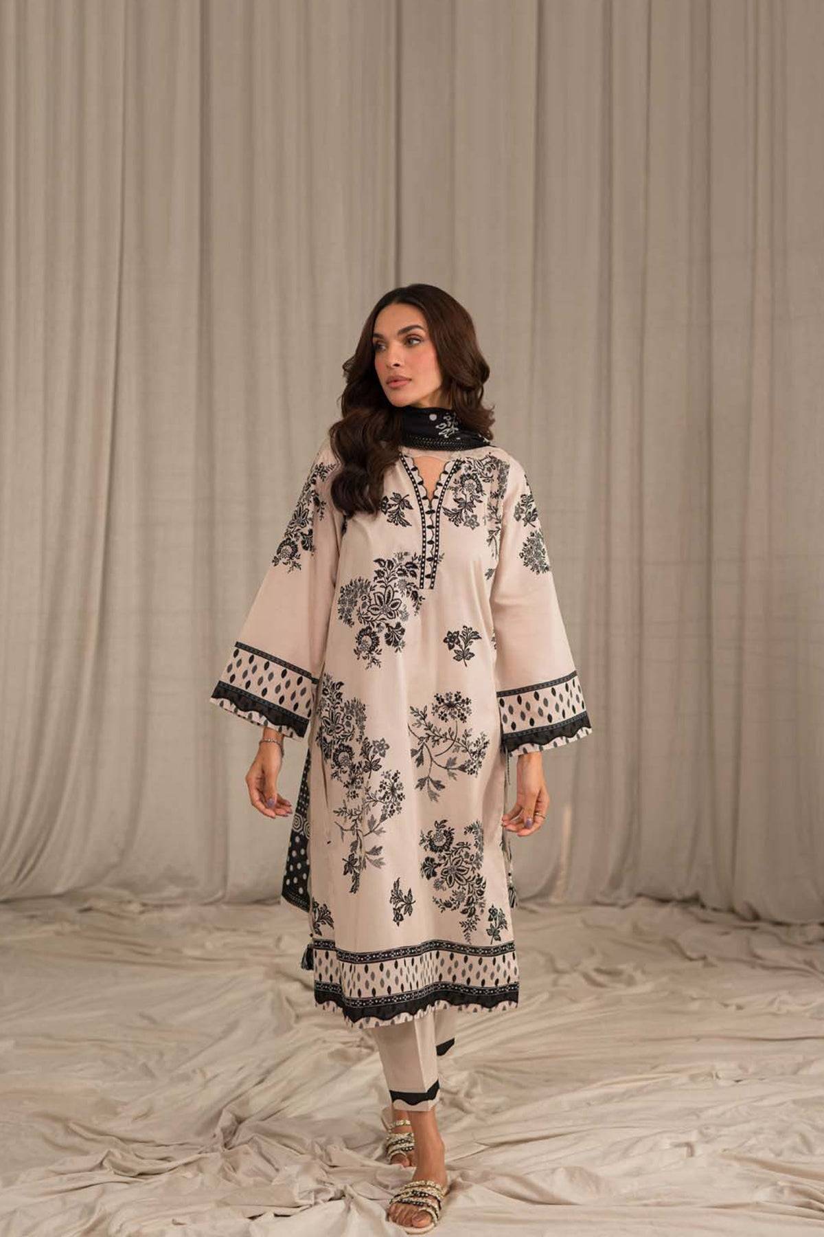Sahar | Print Edit SS24 | P-11 - Pakistani Designer Dress - by Sahar | Type: Luxury - 100% Original at Saira Sultan