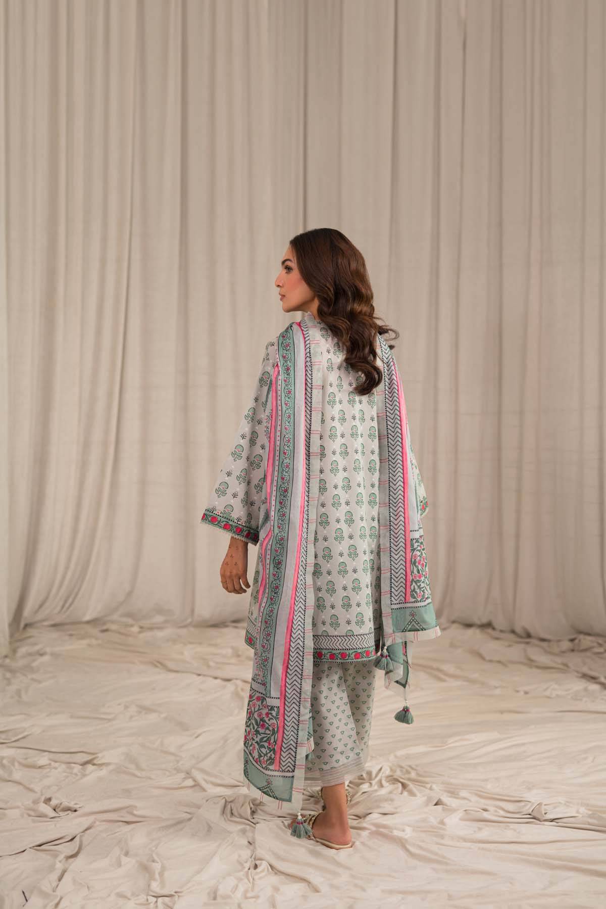 Sahar | Print Edit SS24 | P-18 - Pakistani Designer Dress - by Sahar | Type: Luxury - 100% Original at Saira Sultan