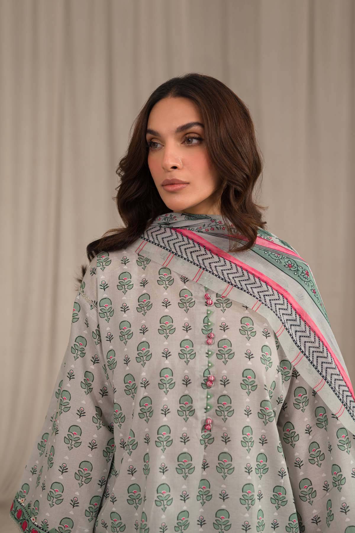 Sahar | Print Edit SS24 | P-18 - Pakistani Designer Dress - by Sahar | Type: Luxury - 100% Original at Saira Sultan