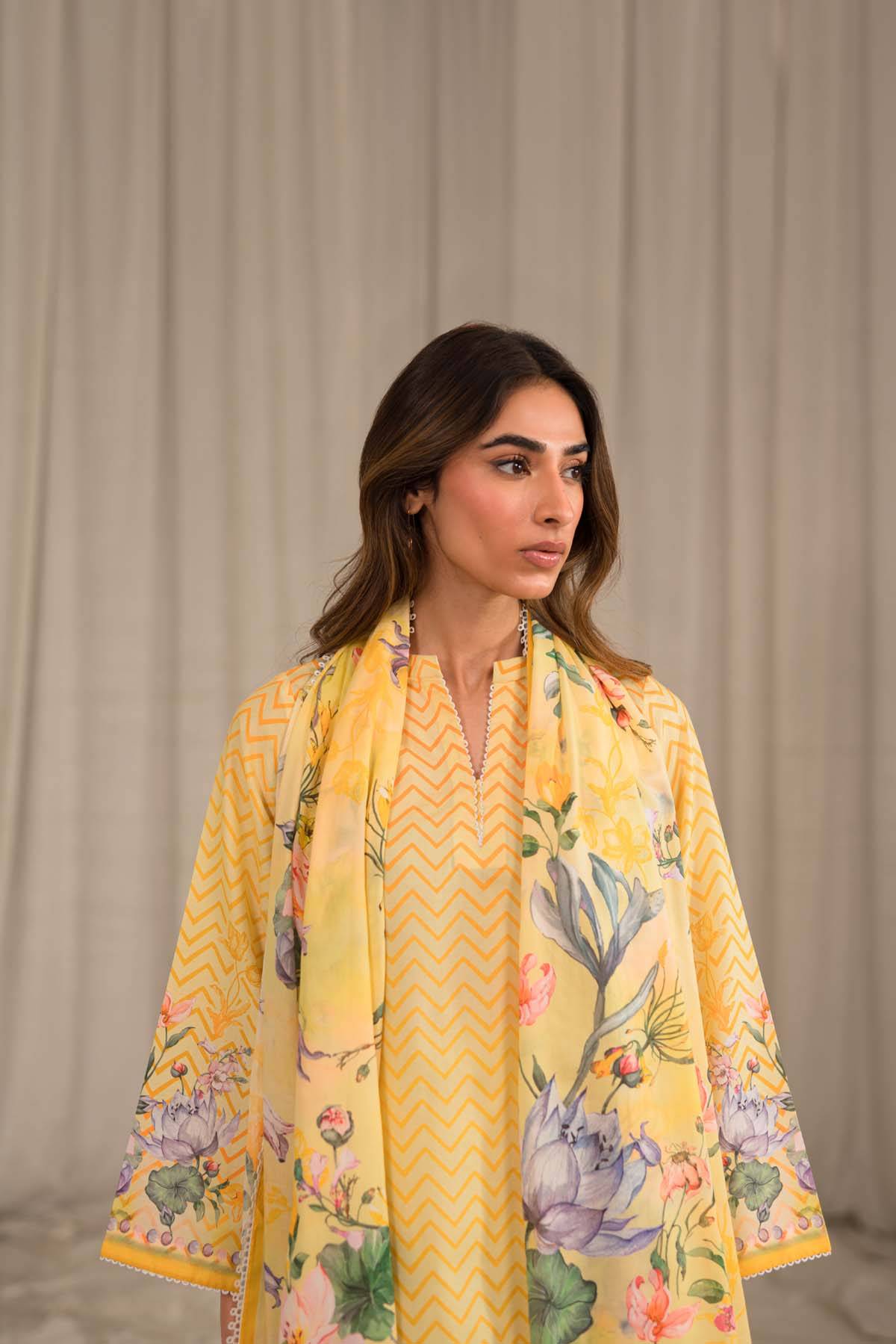 Sahar | Print Edit SS24 | P-10 - Pakistani Designer Dress - by Sahar | Type: Luxury - 100% Original at Saira Sultan