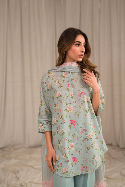 Sahar | Print Edit SS24 | P-03 - Pakistani Designer Dress - by Sahar | Type: Luxury - 100% Original at Saira Sultan