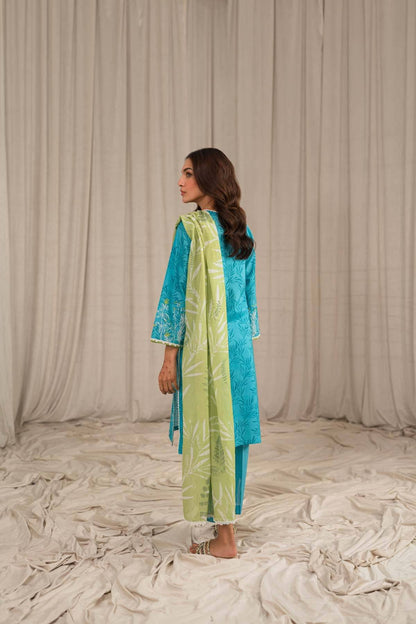 Sahar | Print Edit SS24 | P-09 - Pakistani Designer Dress - by Sahar | Type: Luxury - 100% Original at Saira Sultan