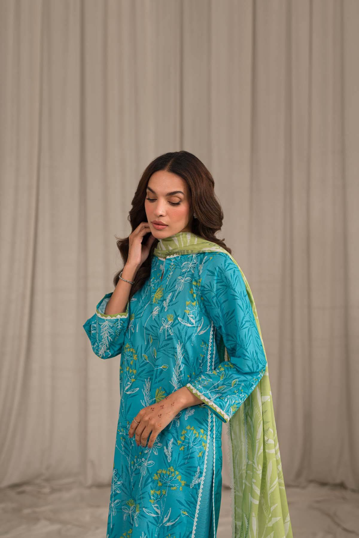 Sahar | Print Edit SS24 | P-09 - Pakistani Designer Dress - by Sahar | Type: Luxury - 100% Original at Saira Sultan