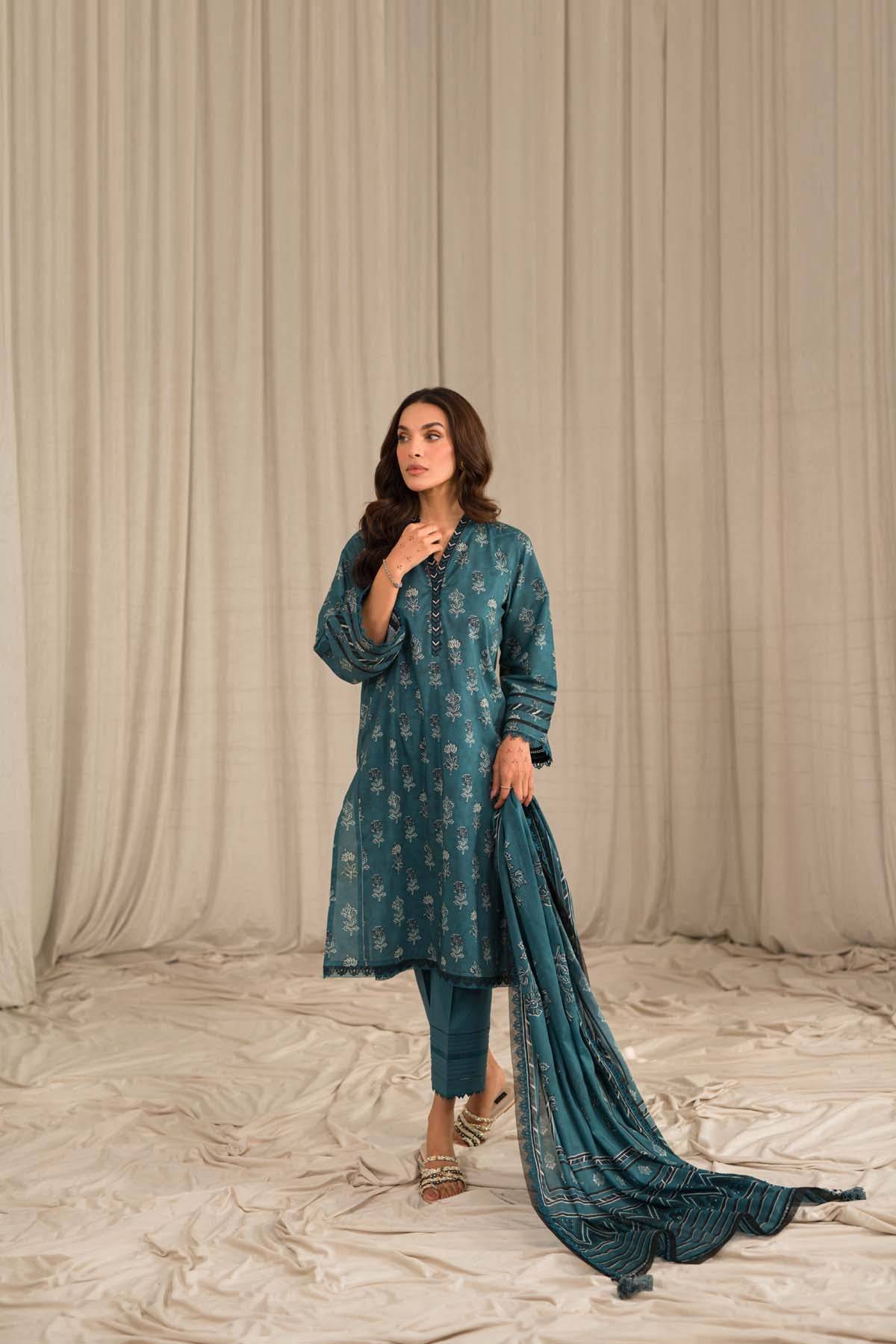 Sahar | Print Edit SS24 | P-12 - Pakistani Designer Dress - by Sahar | Type: Luxury - 100% Original at Saira Sultan