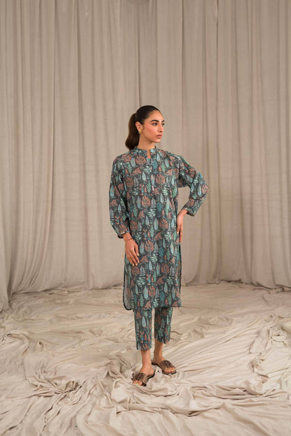 Sahar | Print Edit SS24 | P-17 - Pakistani Designer Dress - by Sahar | Type: Luxury - 100% Original at Saira Sultan