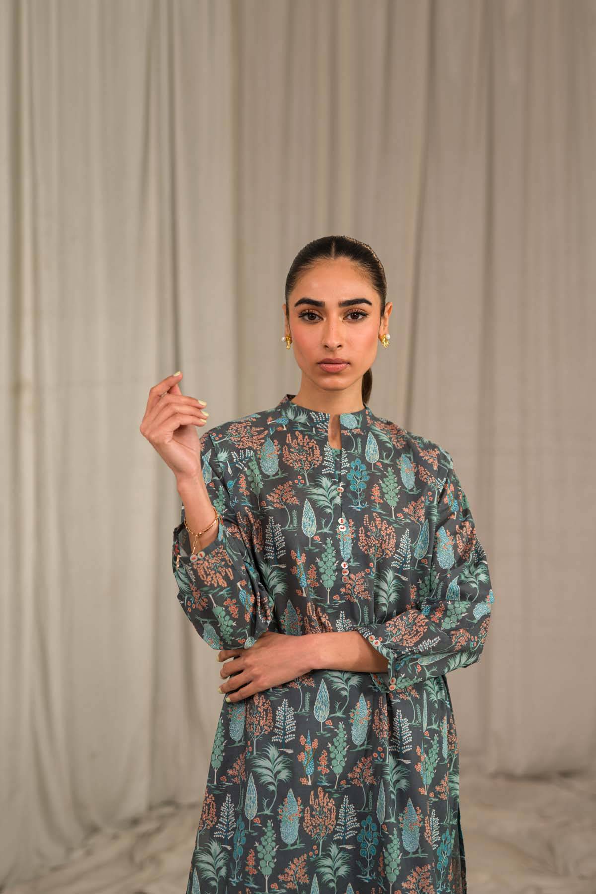 Sahar | Print Edit SS24 | P-17 - Pakistani Designer Dress - by Sahar | Type: Luxury - 100% Original at Saira Sultan
