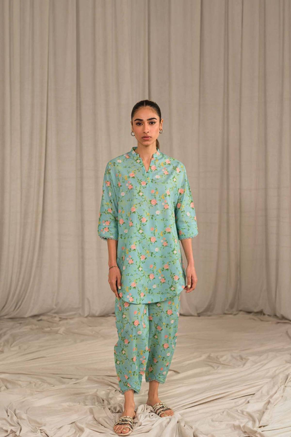 Sahar | Print Edit SS24 | P-19 - Pakistani Designer Dress - by Sahar | Type: Luxury - 100% Original at Saira Sultan
